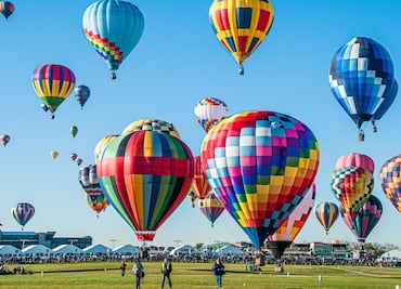 Razones para vivir la Fiesta Internacional de Globos Aerostáticos en Albuquerque