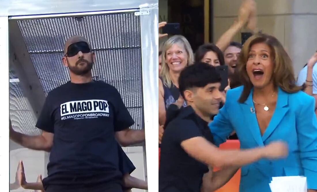 El Mago Pop teletransporta personas en Nueva York. Foto: Captura de video.