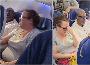 Video. Pasajero estalla en furia por llanto de bebé durante vuelo hacia Florida