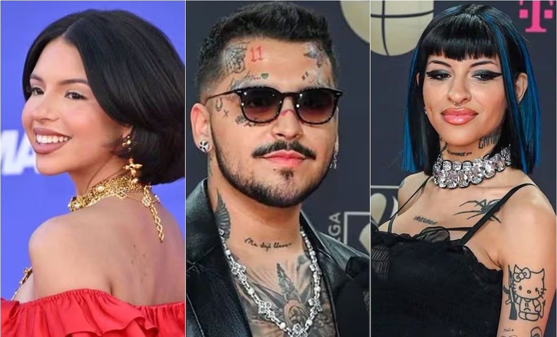 ¿Le incomodó? Preguntan a Nodal sobre Cazzu en medio de luna de miel con Ángela Aguilar. Foto: EFE / AFP