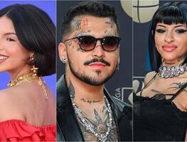 ¿Le incomodó? Preguntan a Nodal por Cazzu en medio de luna de miel con Ángela Aguilar