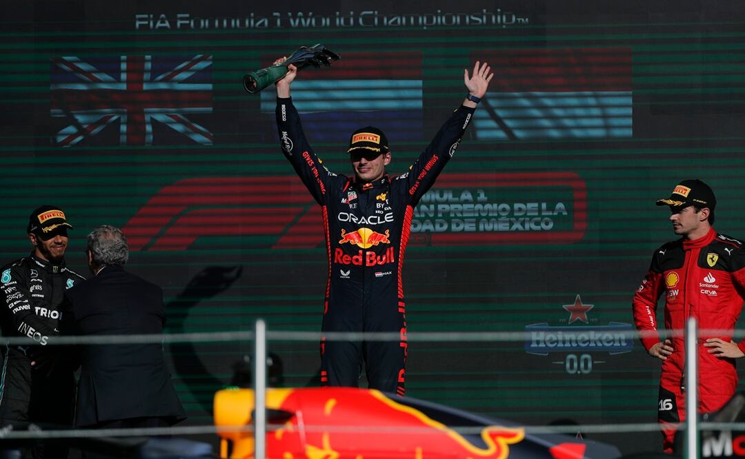 Verstappen gana el GP de México y eleva a 16 su propio récord histórico de victorias. Foto: EFE