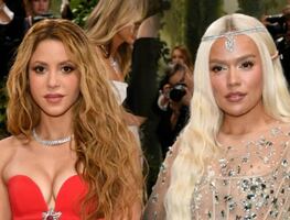 ¿Shakira y Karol G se odian? Exhiben supuesta discordia entre ellas en la MET Gala 2024