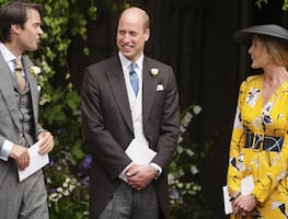 Príncipe William sorprende en boda del duque de Westminster, interrumpida por ambientalistas  VIDEO