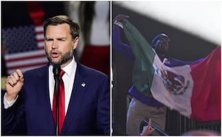 JD Vance arremete contra manifestante con bandera mexicana: “Si amas tanto México, vete...te compro el boleto"