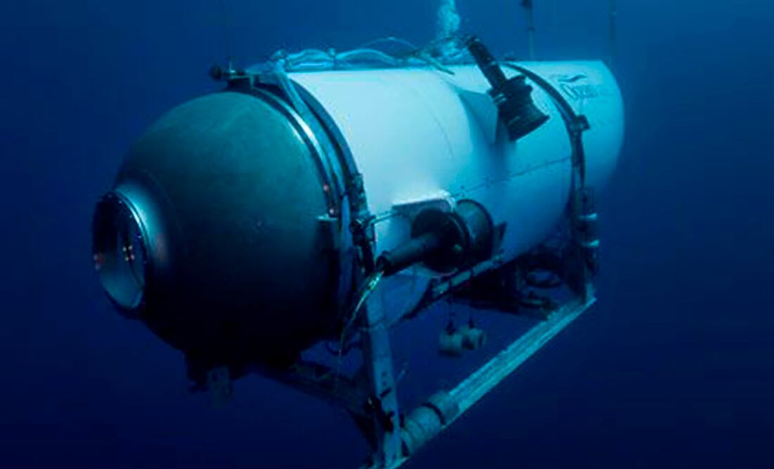 Familia de uno de los fallecidos en el Titan exige a OceanGate 50 millones de dólares. (OceanGate Expeditions via AP, File)