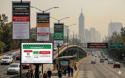 Activan contingencia ambiental: qué autos no circulan el 11 de marzo en CDMX y Edomex