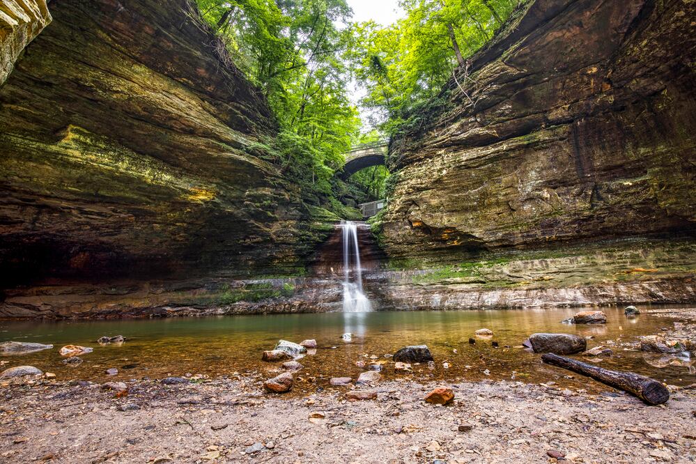 Matthiessen State Park en Illinois/iStock/Joe Hendrickson
