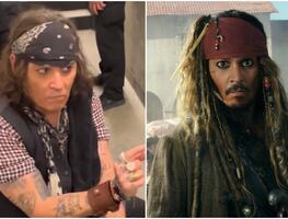 Video. ¿Jack Sparrow está de regreso? Captan a Johnny Depp con look como pirata