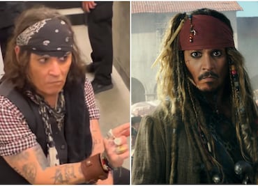 Video. ¿Jack Sparrow está de regreso? Captan a Johnny Depp con look como pirata