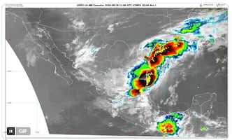 Alerta en México: se forma el Potencial Ciclón Tropical Uno y amenazan inundaciones