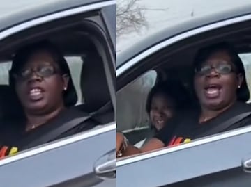 Mujer estadounidense enfurece contra migrantes y los amenaza: “Voy a llamar a Trump para que venga por ti”