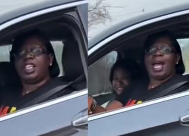 Mujer estadounidense enfurece contra migrantes y los amenaza: “Voy a llamar a Trump para que venga por ti”