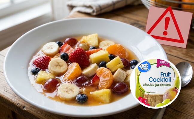 Walmart retira 44 mil latas de fruta Great Value por posible contaminación con plomo: revisa si tienes una