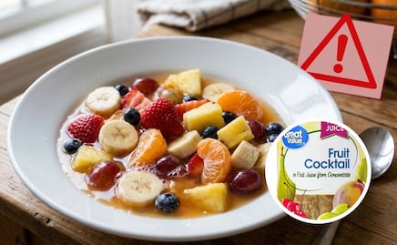 Walmart retira 44 mil latas de fruta Great Value por posible contaminación con plomo: revisa si tienes una