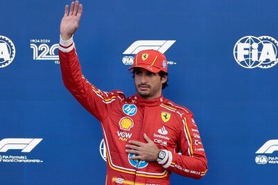 Carlos Sainz gana el GP en México 2024 con la escudería de Ferrari, seguido por Lando Norris y Charles Leclerc
