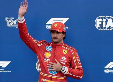 Carlos Sainz gana el GP en México 2024 con la escudería de Ferrari, seguido por Lando Norris y Charles Leclerc