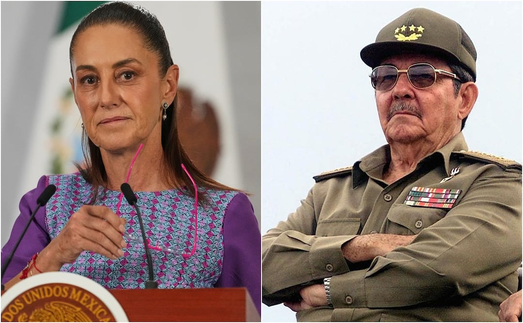 Sheinbaum cuestiona a EU por acusar a Raúl Castro: “¿Qué sentido tiene 30 años después?” Foto: AP /AFP