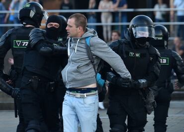Muere un manifestante durante protestas en Bielorrusia