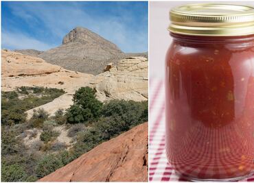 Hombre sobrevive en el desierto de California sólo con medio frasco de salsa