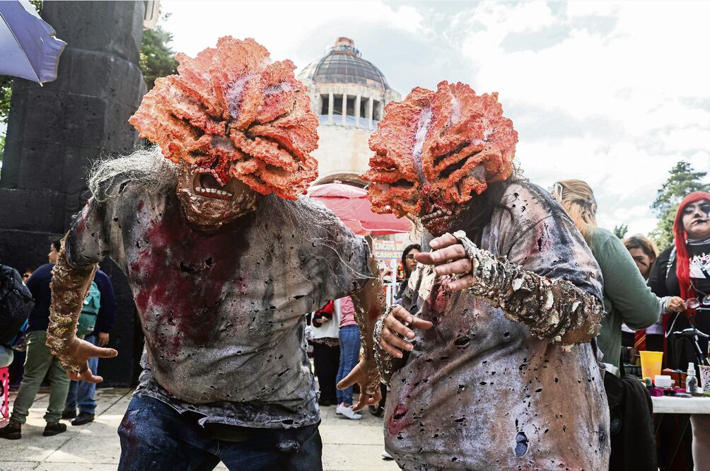Marcha Zombie CDMX 2025: fecha, hora, ruta y todo sobre el baile de "Thriller" en el desfile más terrorífico del año. Foto Gabriel Pano / El Universal