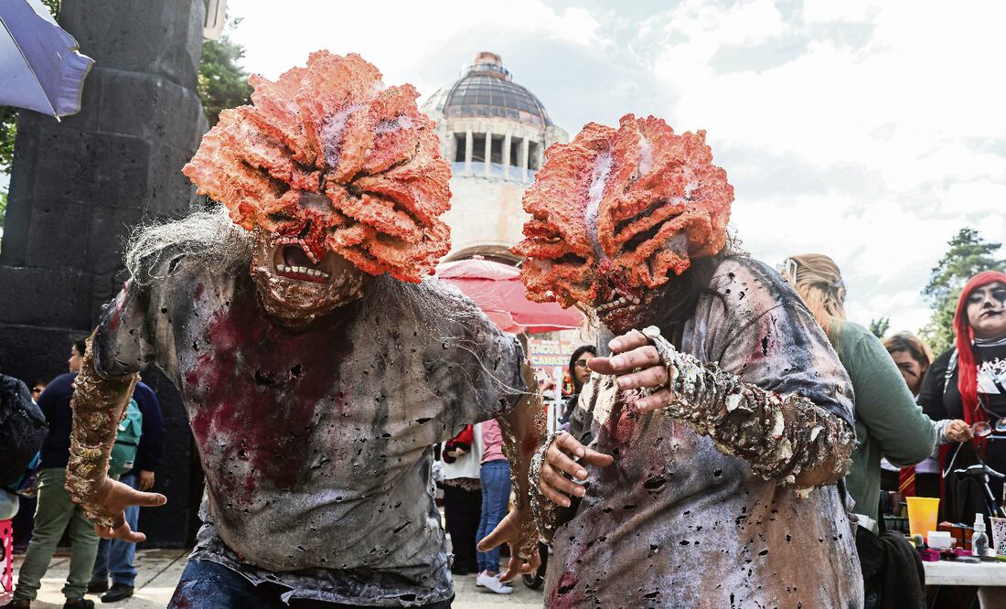 Marcha Zombie CDMX 2025: fecha, hora, ruta y todo sobre el baile de "Thriller" en el desfile más terrorífico del año. Foto Gabriel Pano / El Universal