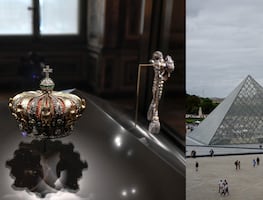 Robo histórico en el Louvre: ladrones se llevan joyas imperiales de valor incalculable