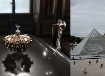 Robo histórico en el Louvre: ladrones se llevan joyas imperiales de valor incalculable