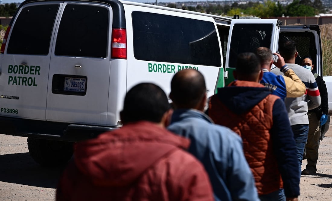 Migrantes/ Photo by Patrick T. Fallon / AFP