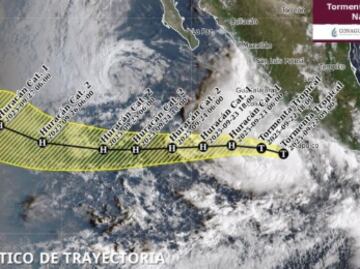 Narda amenaza al Pacífico mexicano: alertan por deslaves, inundaciones y oleaje de hasta 3 metros