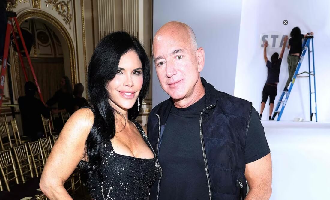 Jeff Bezos y Lauren Sánchez: Así será la excéntrica y lujosa boda navideña del multimillonario con la reportera. Foto: AFP