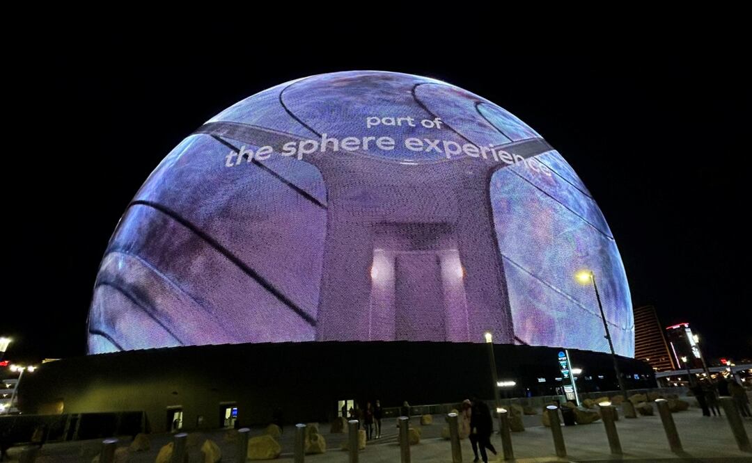 The Sphere en Las Vegas. Foto: Pamela Benítez/Vive USA