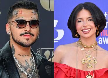 Captan a Ángela Aguilar y Christian Nodal con mismo outfit; ¿y las curvas? le preguntan a ella
