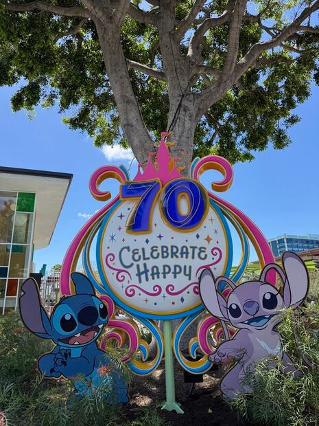 Disneyland 70 aniversario.