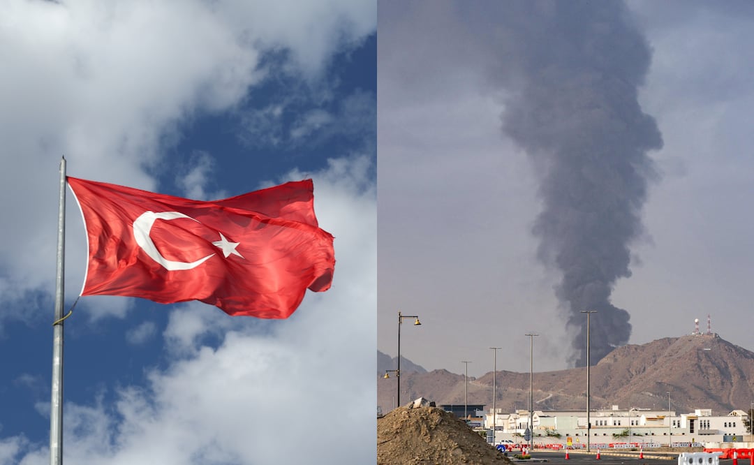 Turquía advierte de que responderá a actitudes hostiles de Irán tras el ataque con un misil balístico. Foto: Canva/AP