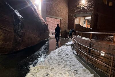 Violenta granizada cancela show de Louis Tomlinson; fans resultan con huesos rotos