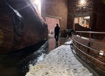 Violenta granizada cancela show de Louis Tomlinson; fans resultan con huesos rotos