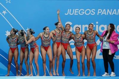 México consigue MEDALLA de ORO panamericana en la natación artística y el pase a París 2024