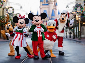 Fechas y actividades para celebrar la Navidad en Walt Disney World Resort