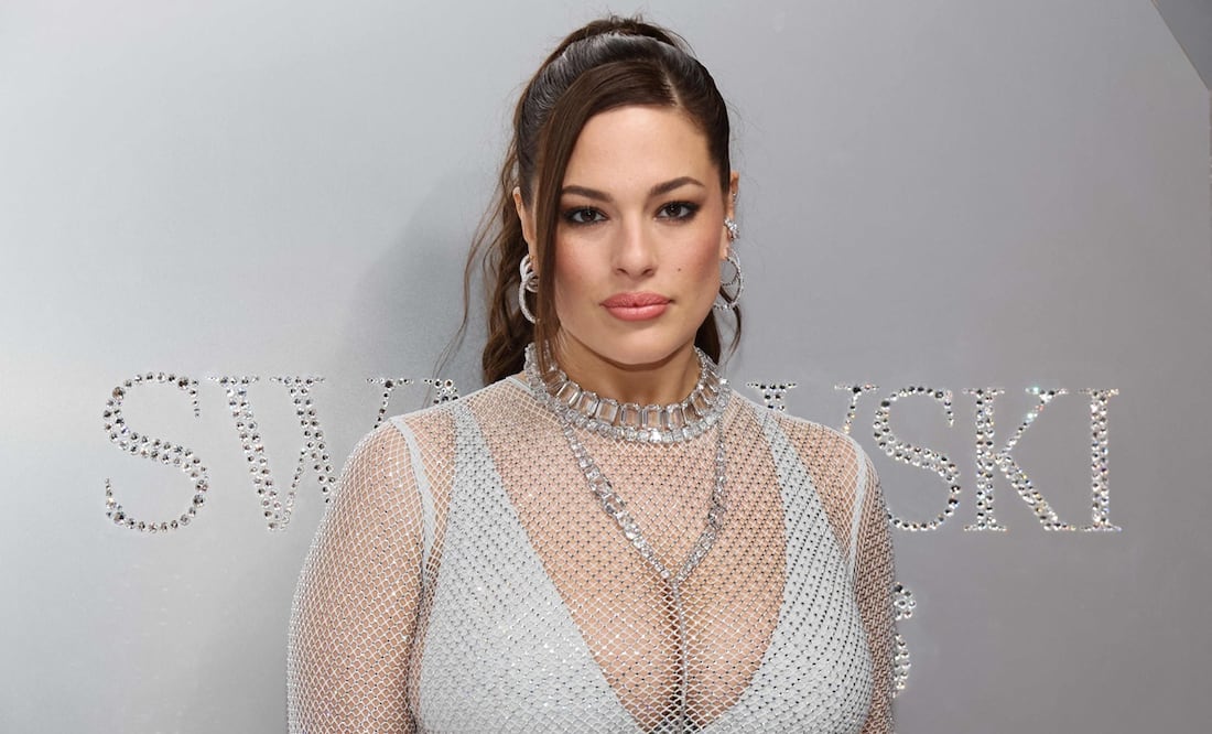 Ashley Graham, modelo y presentadora. Foto: AFP