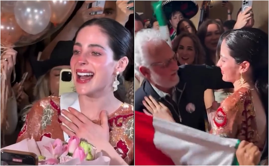 Le cantan el ‘Cielito Lindo’ a Fátima Bosch en final de Miss Universo; "ya hiciste lo más difícil". Foto: Captura de pantalla / TikTok