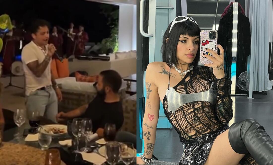 Christian Nodal lanza indirecta para Cazzu en casa de Pepe Aguilar; “La chancla que yo tiro, no la vuelvo a levantar”. Foto Foto: Captura Instagram
