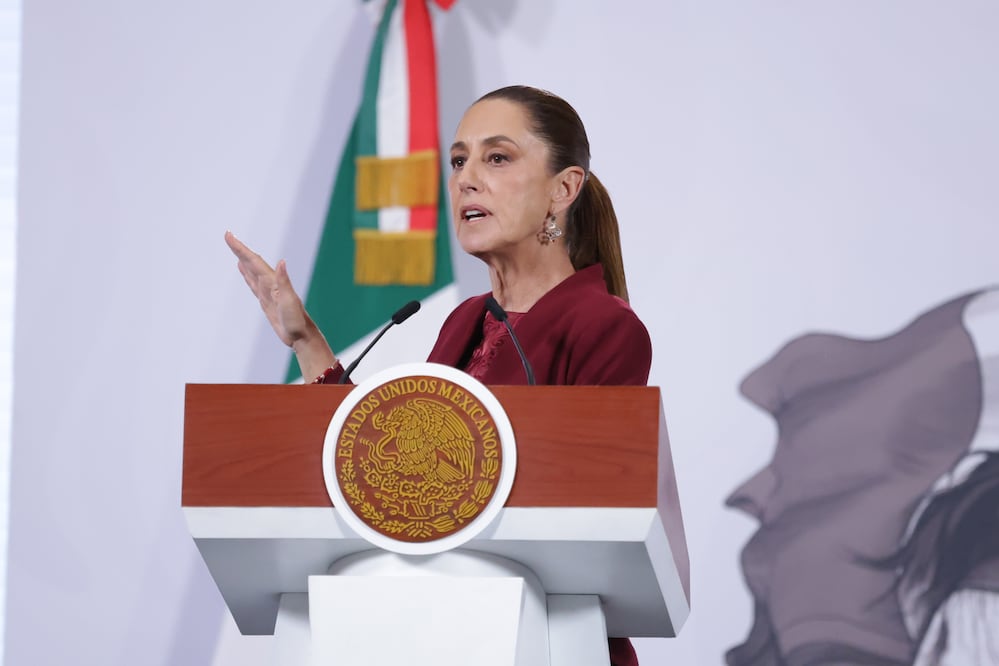 Sheinbaum llama a la calma tras bloqueos por muerte de 'El Mencho', líder del CJNG. Foto: Fernanda Rojas /El Universal