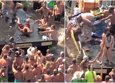 Estalla pelea salvaje entre bañistas durante fiesta anual en Florida