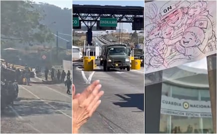 ¡Viva México!”: ciudadanos aplauden en las calles a militares tras golpe caída de “El Mencho”