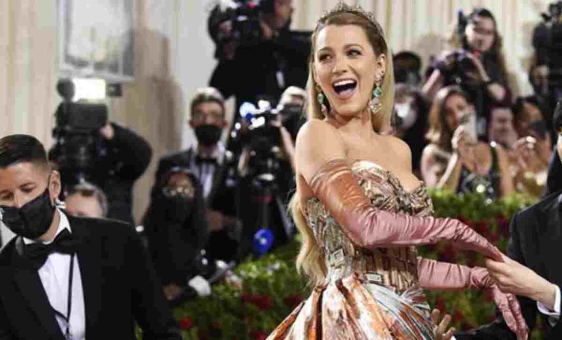 Una de las ausencias de la Met Gala 2023 será la de la actriz Blake Lively. Foto: AP