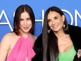 Demi Moore y sus hijas conquistan las playas de México con pequeños trajes de baño