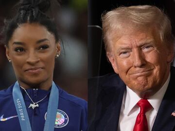 Simone Biles dice que le encanta su "trabajo negro" en una posible indirecta a Trump