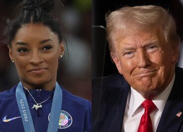 Simone Biles dice que le encanta su "trabajo negro" en una posible indirecta a Trump