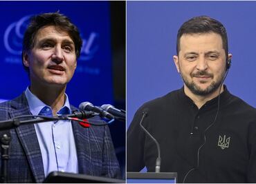 Trudeau y Zelenski hablan del resultado de las presidenciales de Estados Unidos